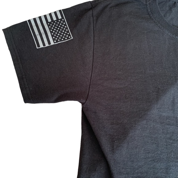 NEW US Army Soldier Medic Warrior Spirit Black Short Sleeve Tee Shirt Mens Small - Picture 5 of 7